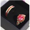 Image 1 : NEW 2PCS/SET RING SET SZ9