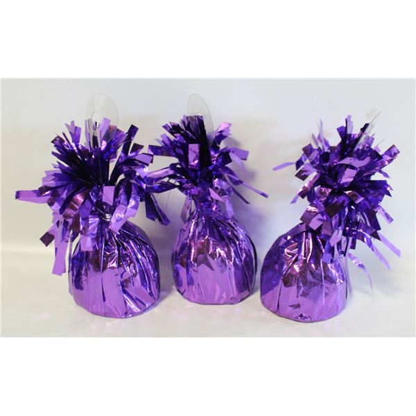 FOIL BLACK PURPLE WEIGHTS- SET OF 3