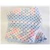 Image 1 : VINTAGE KNIT BABY BLANKET- 42 X 36