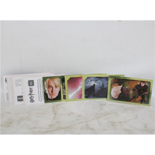 PARTIAL SET OF HARRY POTTER CARDS