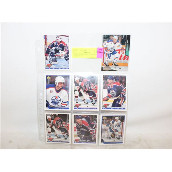 8 OILERS RANFORD JOSEPH RICE CARSON ETC