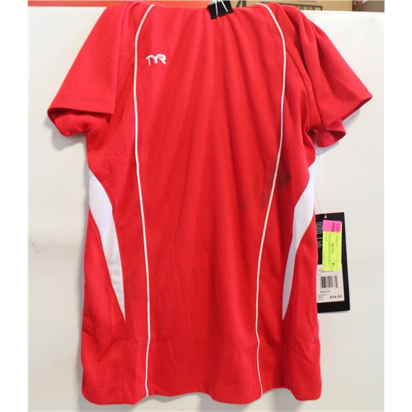 NEW TYR WOMEN'S TECH SHIRT SIZE XS RED