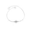 Image 2 : 925S 1 CT GRA CERTIFIED LUCKY COIN SYLE BRACELET