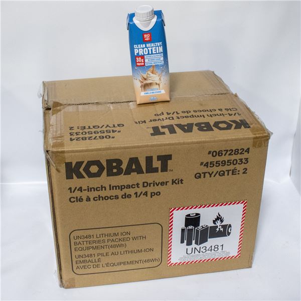 BOX WITH 15 BIO STEEL VANILLA MILKSHAKE PROTEIN