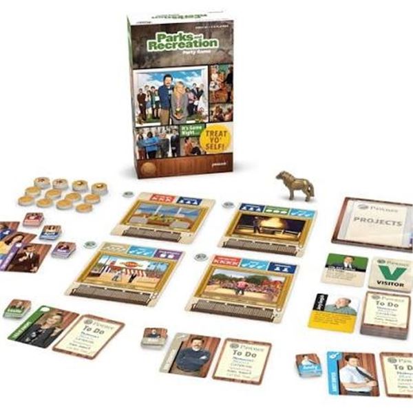 NEW FUNKO PARKS AND RECREATION PARTY GAME