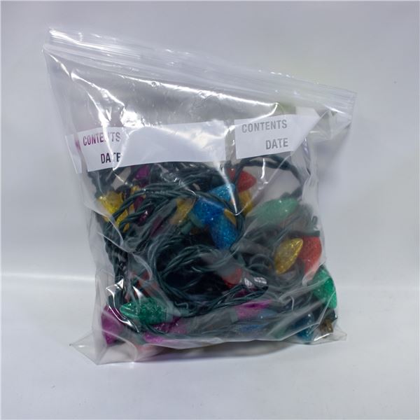SYLVANIA STAY-LIT LED C9 COLOUR STRING LIGHTS