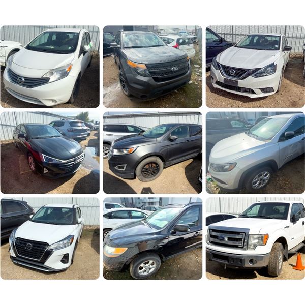 FEATURED BAILIFF SEIZED VEHICLES