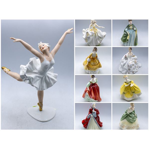 FEATURED ROYAL DOULTON & WALLENDORF FIGURINES
