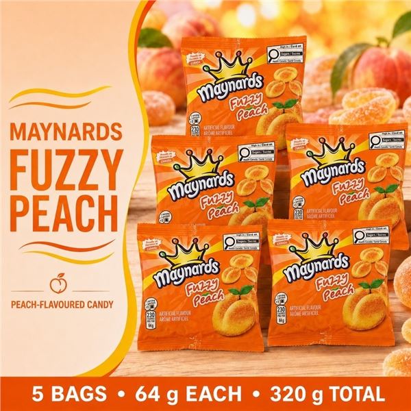 5 MAYNARDS FUZZY PEACH 64G BB 11/26