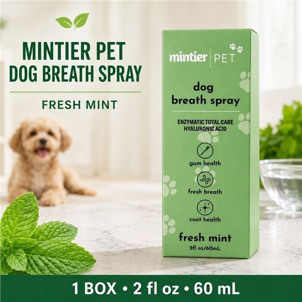 MINTIER DOG FRESH MINT BREATH SPRAY 60ML