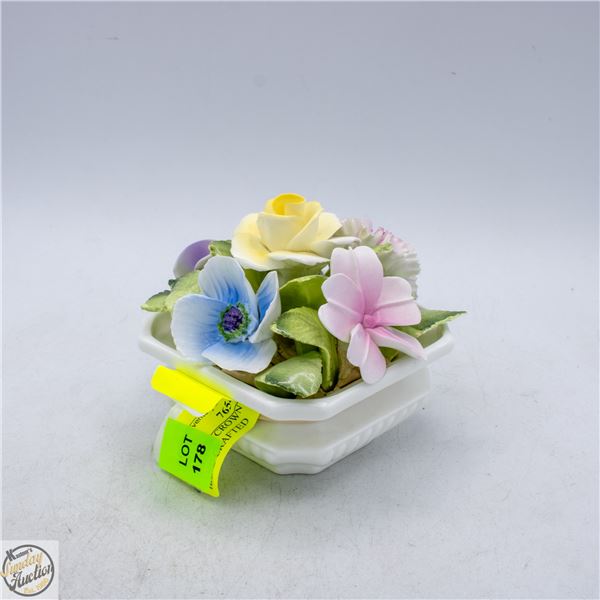 VINTAGE CROWN STAFFORDSHIRE HAND CRAFTED
