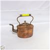 Image 1 : VINTAGE COPPER PLATED TEA KETTLE