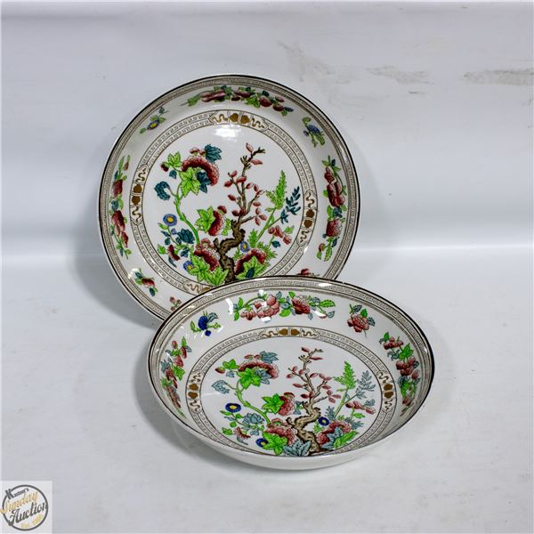 VINTAGE ROYAL DOULTON DRESDEN INDIAN TREE DESIGN