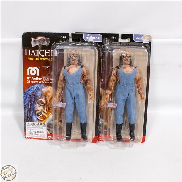 NEW IN BOX 2 MEGO HATCHET CROWLEY