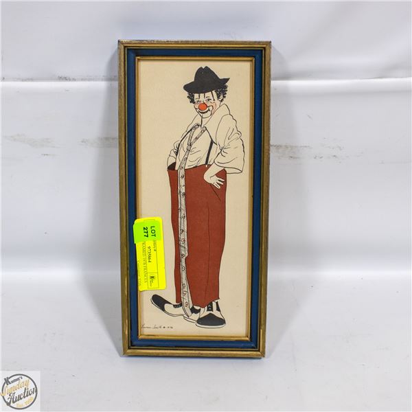 VINTAGE FRAMED 1978 FRANCES