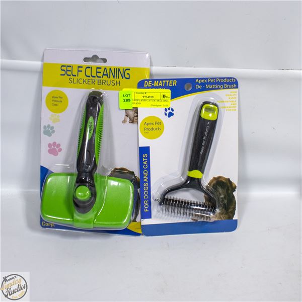 #5129 -DOG AND CAT DE-MATTING BRUSH AND