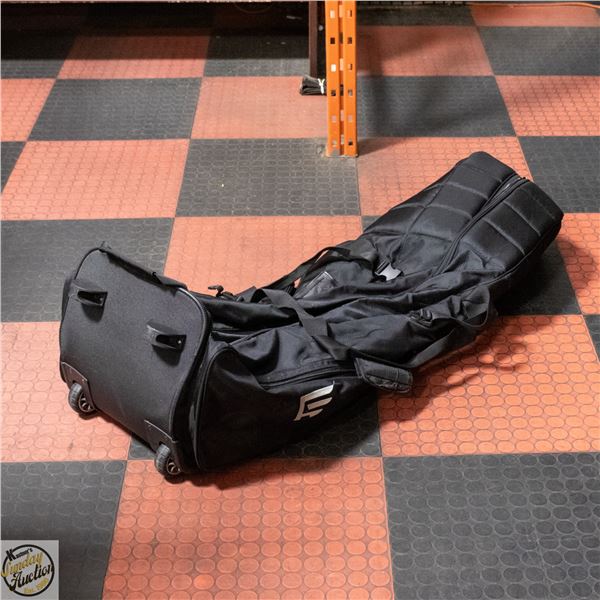GOLF CLUB TRAVEL BAG W FOAM PADDING HEAD WRAP