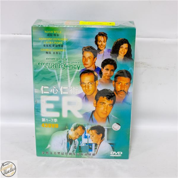 SEALED ER DVD BOX SET SEASONS 1-7