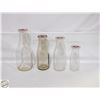 Image 1 : VINTAGE PURE FRESH MILK BOTTLES