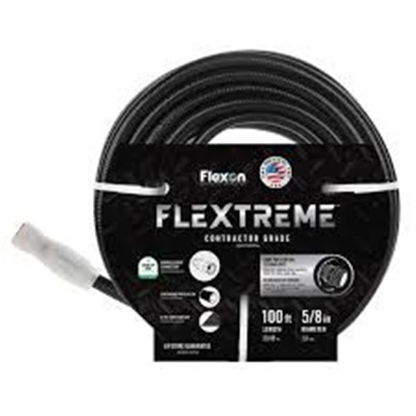 NEW FLEXTREME CONTRACTOR GRADE GARDEN HOSE - BLACK