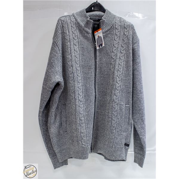 NEW SZ XXL MENS BUFFALO DAVID BITTON FULL ZIP &