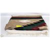 Image 1 : INDIGENOUS WOVEN RUG 48 X 84 APPROX