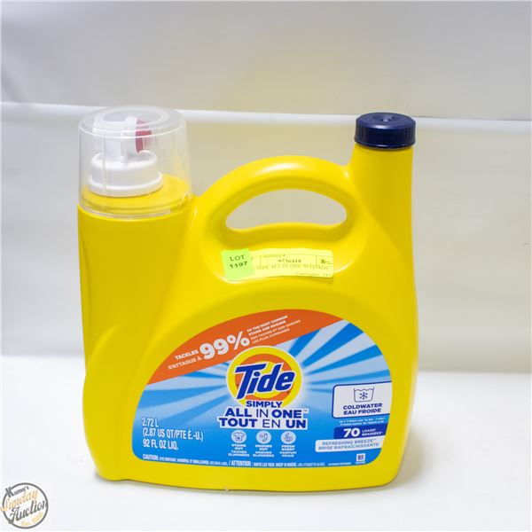 NEW TIDE ALL IN ONE 70 LOADS