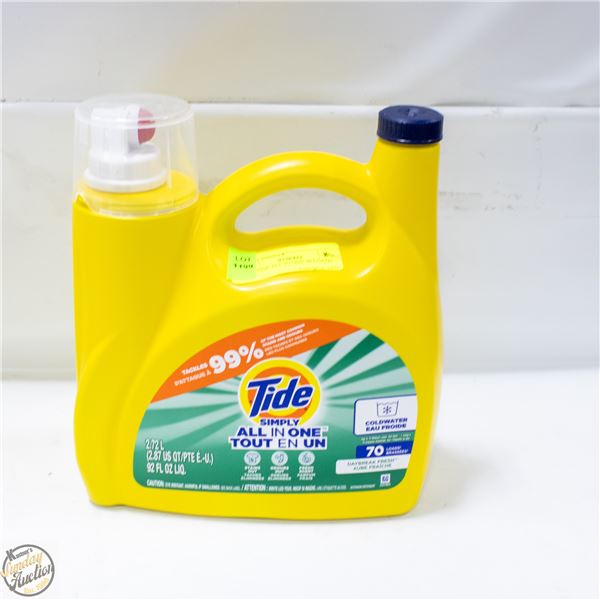 NEW TIDE ALL IN ONE 70 LOADS