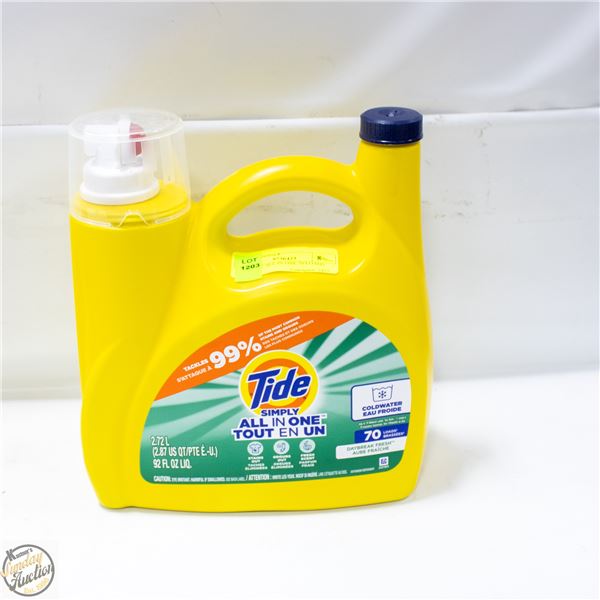 NEW TIDE ALL IN ONE 70 LOADS