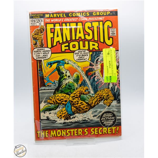 FANTASTIC FOUR #125 COLLECTOR COVER
