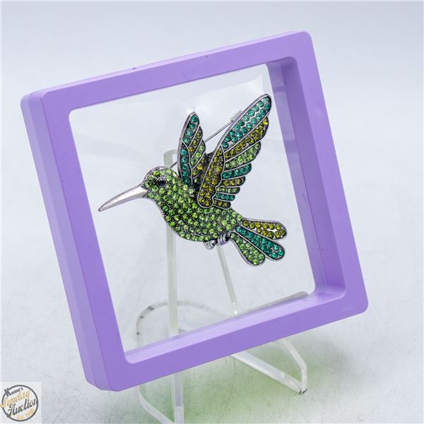 NEW LARGE HUMMINGBIRD GREEN