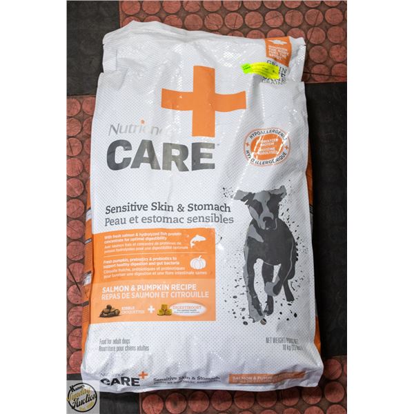 NUTRIENCE DOG FOOD 22 LBS SALMON/PUMPKIN BB 11/27