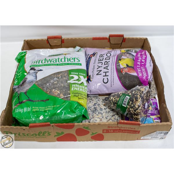 BIRDWATCHERS BOX OF ASSORTED WILD BIRD SEED