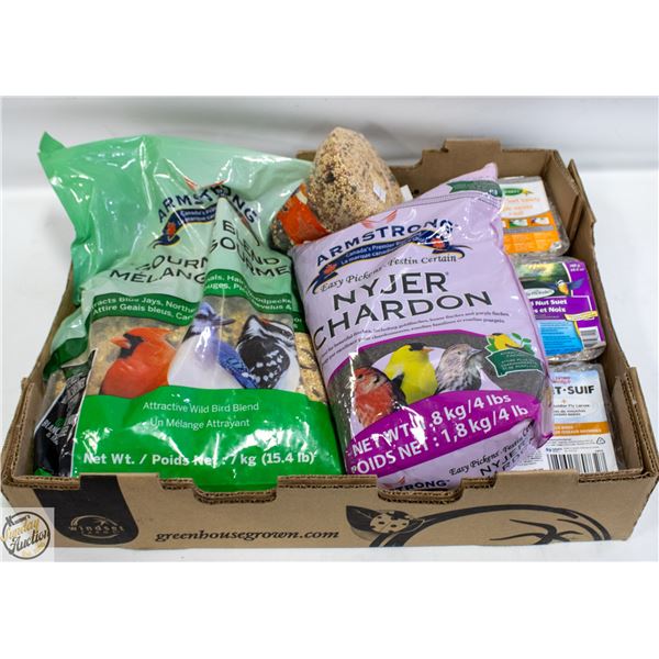 GOURMET BLEND BOX OF ASSORTED WILD BIRD SEED