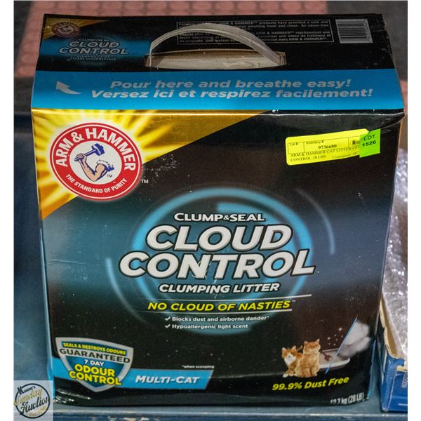 ARM & HAMMER CAT LITTER CLOUD CONTROL 28 LBS