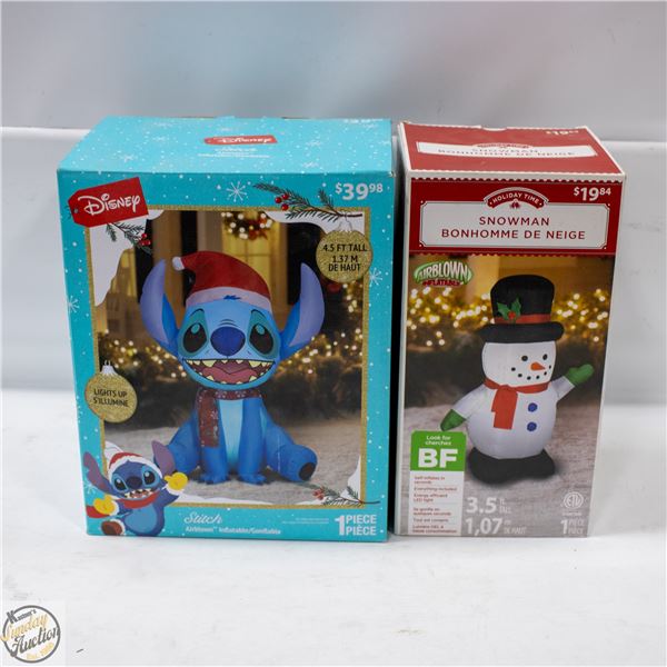 INFLATABLE STITCH AND FROSTY