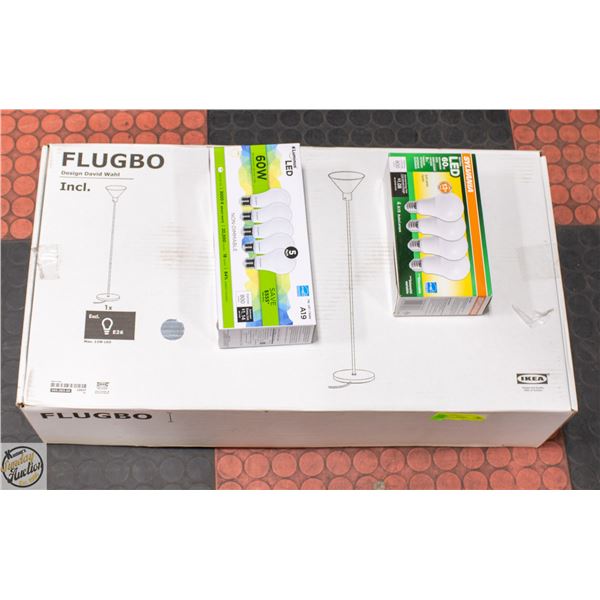 IKEA FLUGBO STAND UP LAMP WITH