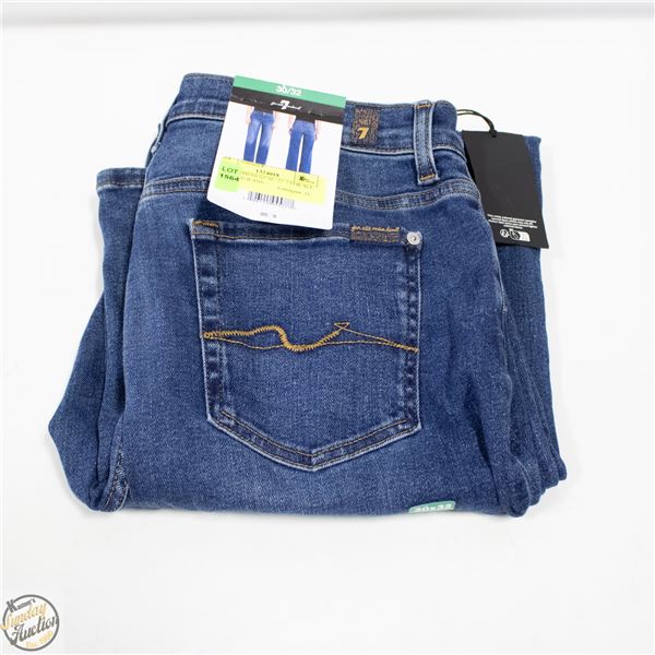 NEW WOMENS SZ 30 / 32  7 FOR ALL MANKIND JEANS