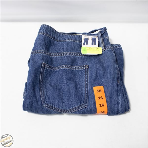 NEW WOMENS SZ 16 BUFFALO BY DAVID BITTON JEANS