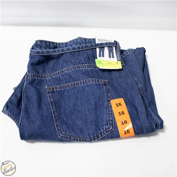 NEW WOMENS SZ 16 BUFFALO BY DAVID BITTON JEANS