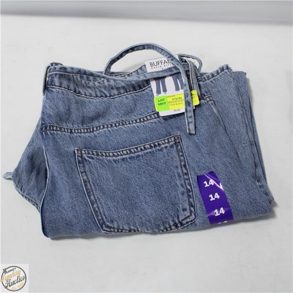 NEW WOMENS SZ 14 BUFFALO BY DAVID BITTON JEANS