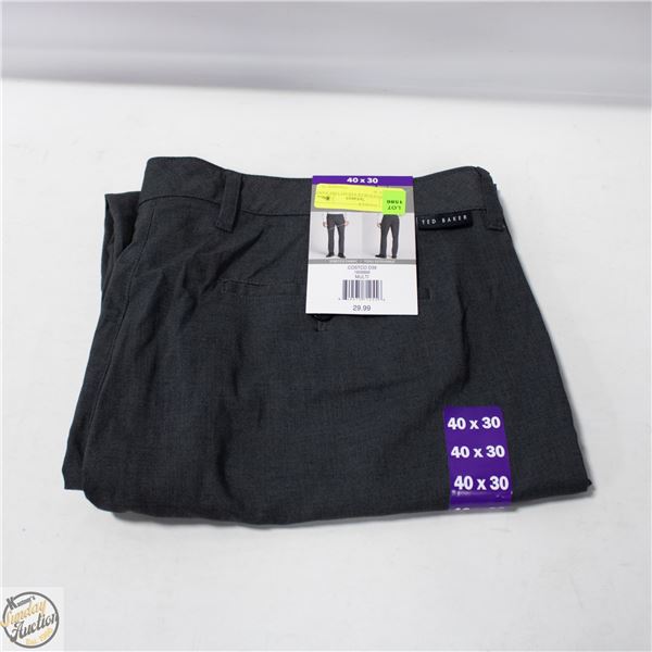 NEW TED BAKER STRAIT LINE PANT SZ 40 X 30