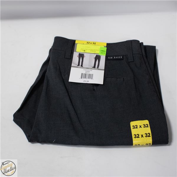 NEW TED BAKER STRAIT LINE PANT SZ 32 X 32