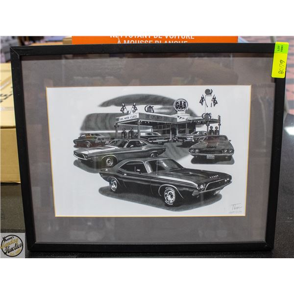 CLASSIC FRAMED 288/650 LTD EDITION SIGNED AUTO