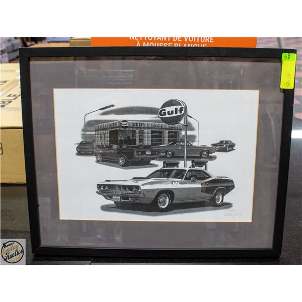 CLASSIC FRAMED 282/650 LTD EDITION SIGNED AUTO