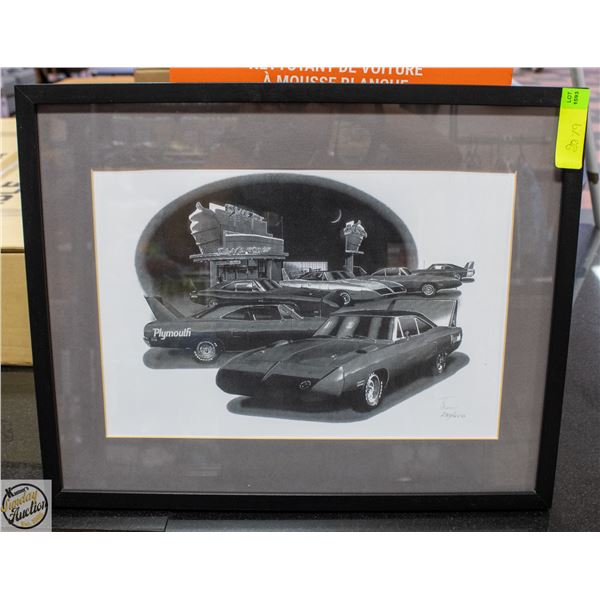 CLASSIC FRAMED 280/650 LTD EDITION SIGNED AUTO