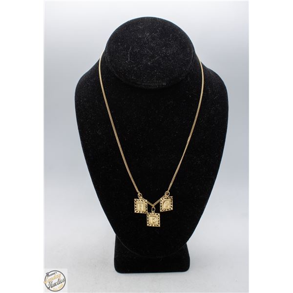 10K 18' YELLOW GOLD CURB CHAIN