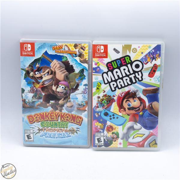 2 NINTENDO GAMES MARIO PARTY AND