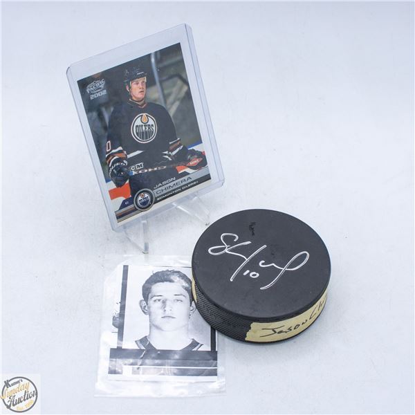 ESTATE AUTOGRAPHED JASON CHIMERA/SHAUN HORCOFF