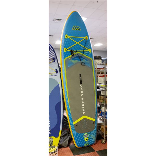 AQUA MARINA STAND UP PADDLE BOARD WITH ACCESSORIES